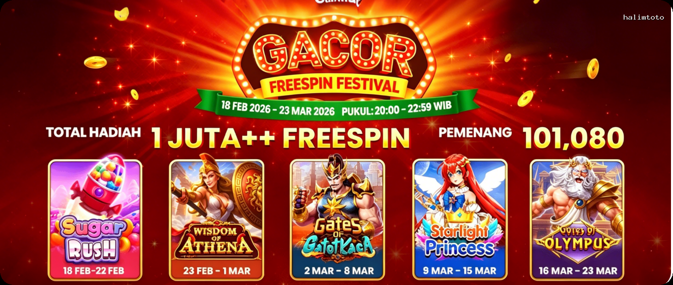 Login halimtoto Sekarang Bonus Melimpah